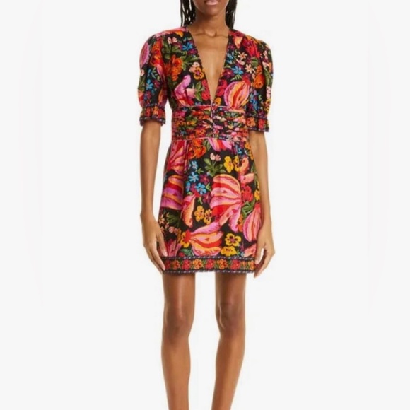FARM Rio Multicolor Floral Dress - Picture 5 of 5